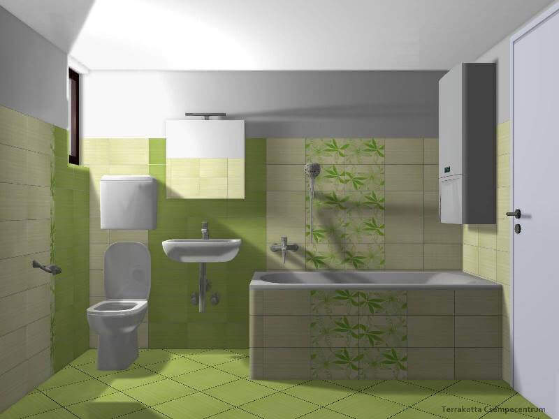 Terrakotta csempecentrum látványtervezés