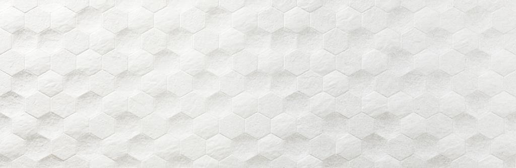 Basalt Hexagon Blanco Rect 29x89