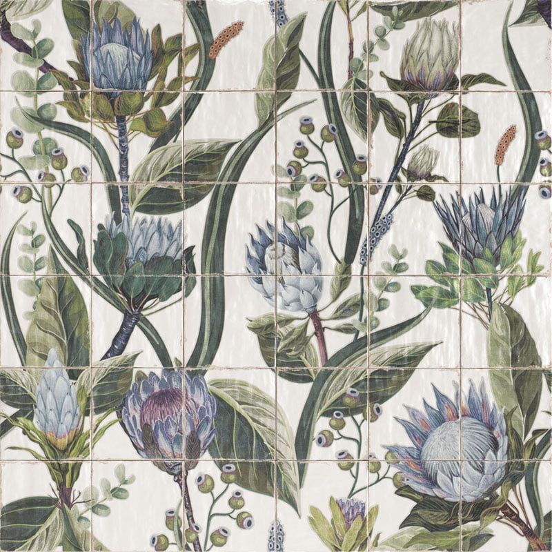 Mural Protea 20x20