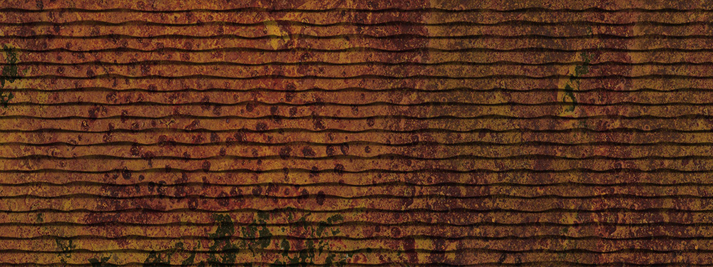 Corten Oxidum Swell 45x120 cm