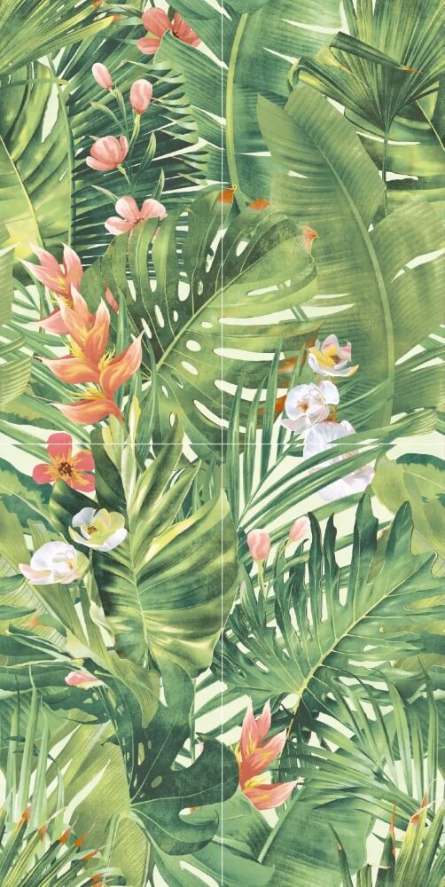 Wonderspace Tropical Naturale Rett. 60X120 cm