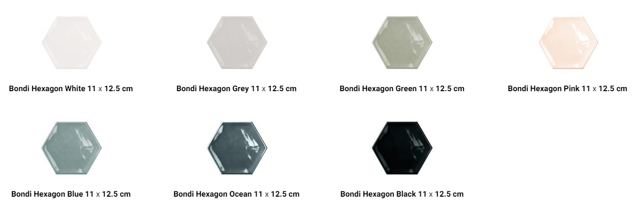Bondi Hexagon 11x12.5