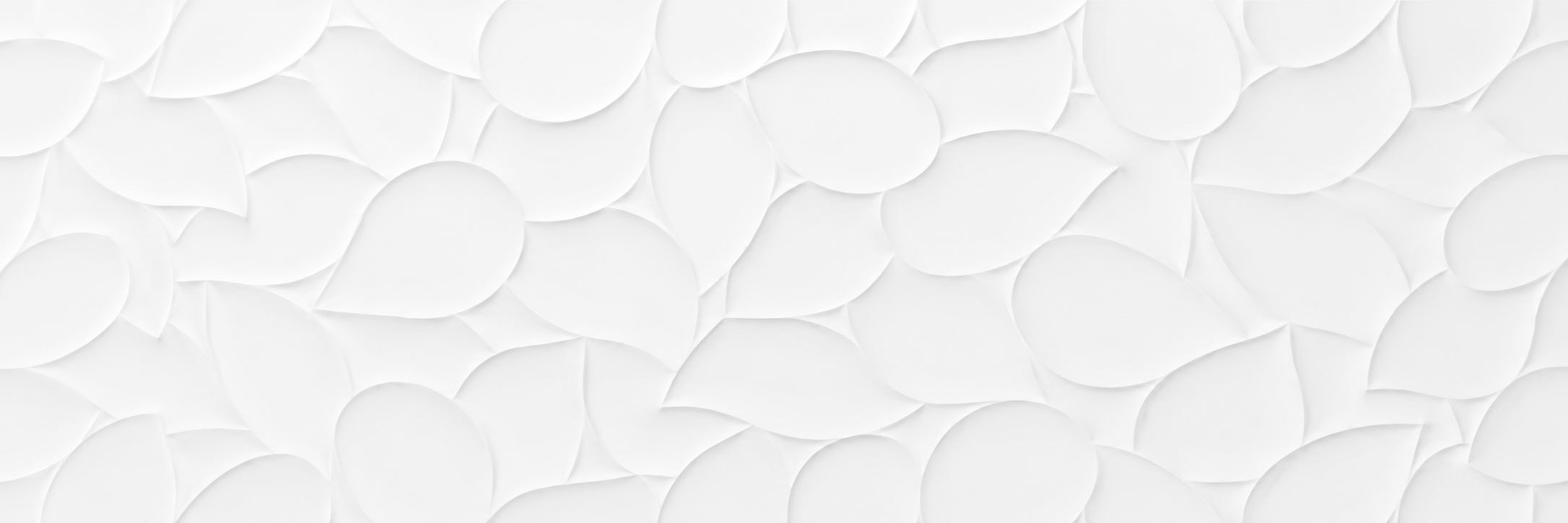 Colours White Leaf 33x100 cm